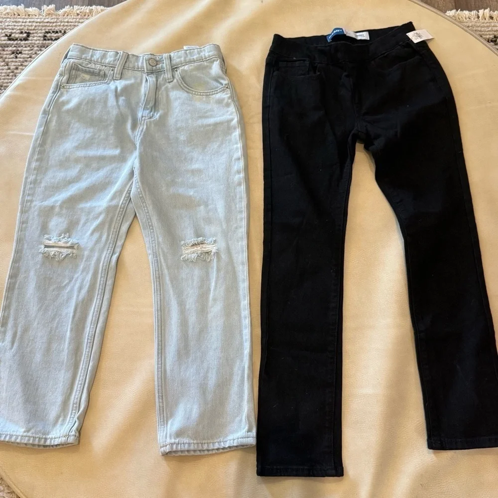 Bundle of old navy girl jeans